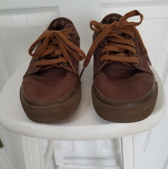 Vans Off The Wall Skateboard PRO Men's Shoes Size 6.5 Brown - Picture 3 of 10